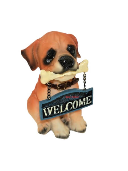 Keraamiline kuju "Koer-Welcome" KER-1