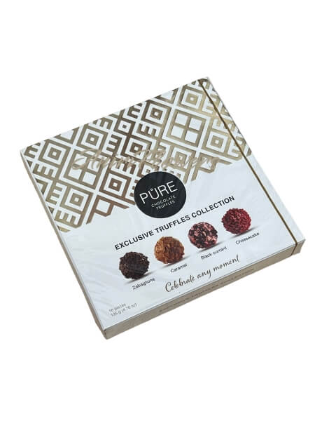 Pure chocolate truffles