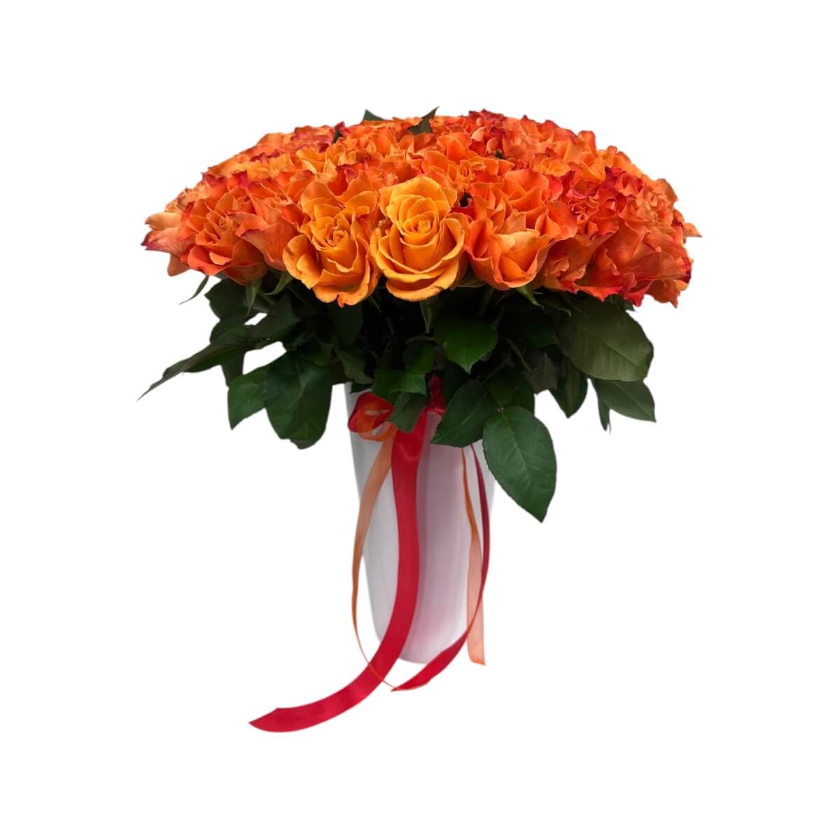 Bouquet of roses 51orange