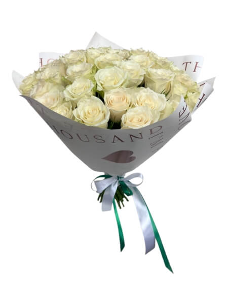 Kimp 51 roosikimp kinkepakendis valge